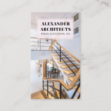 Visitekaartje architect