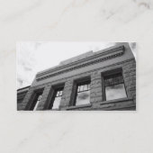 Visitekaartje Architectuurgegevens (Achterkant)