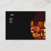 Visitekaartje Art Deco (Achterkant)