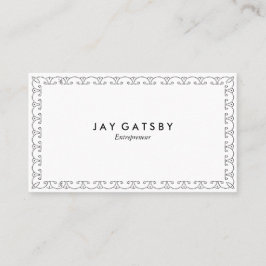  Visitekaartje | Art Deco-ontwerp