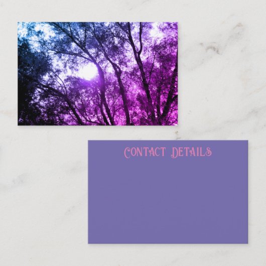 Visitekaartje ART&DESIGN STIJL (Voorkant / Achterkant)