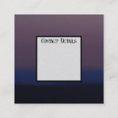 Visitekaartje ART&DESIGN STIJL (Achterkant)