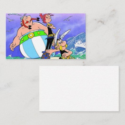 visitekaartje asterix (Voorkant / Achterkant)