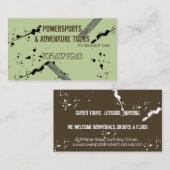 visitekaartje - ATV 4 Wheeler Adventures Mud Tire (Voorkant / Achterkant)