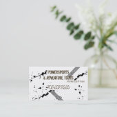 visitekaartje - ATV 4 Wheeler Adventures Mud Tire (Staand voorkant)