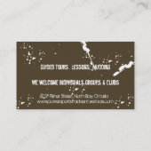 visitekaartje - ATV 4 Wheeler Adventures Mud Tire (Achterkant)