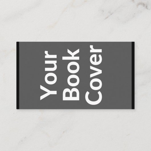 Visitekaartje auteur (Achterkant)