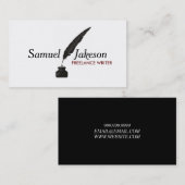 VISITEKAARTJE AUTHORS & WRITERS (Voorkant / Achterkant)