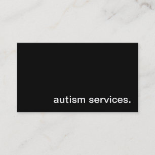 Visitekaartje Autism Services