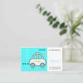 VISITEKAARTJE AUTO (Staand voorkant)