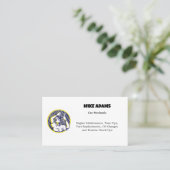 Visitekaartje automechanische diensten (Staand voorkant)