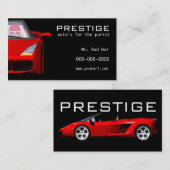 Visitekaartje automobielindustrie (Voorkant / Achterkant)