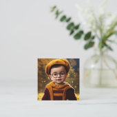 visitekaartje - baby Harry Potter Contactkaartje (Staand voorkant)