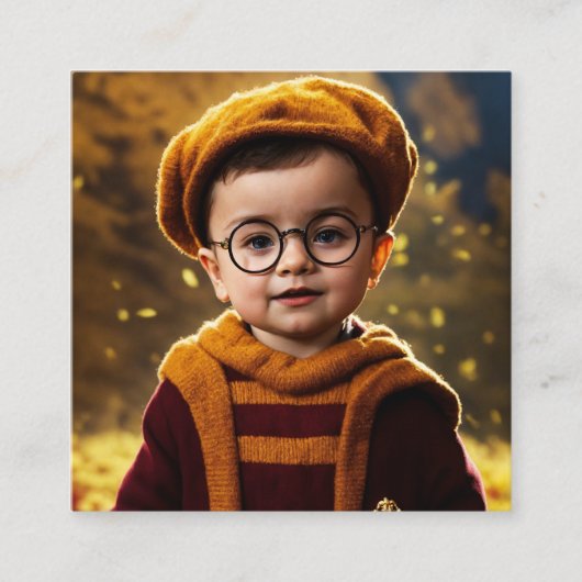 visitekaartje - baby Harry Potter Contactkaartje (Voorkant)