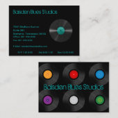 Visitekaartje Baisden Blues Studio (Voorkant / Achterkant)