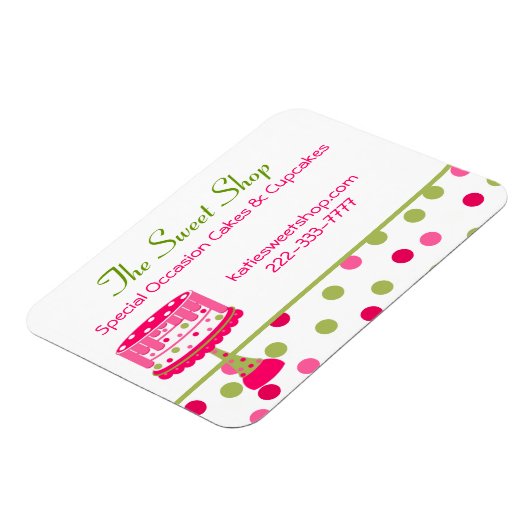  Visitekaartje bakkerij Magnet Magneet (Linkerzijde)