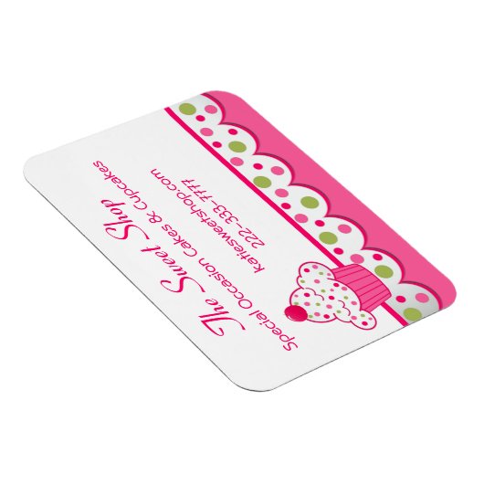 Visitekaartje bakkerij Magnet Magneet (Rechterzijde)