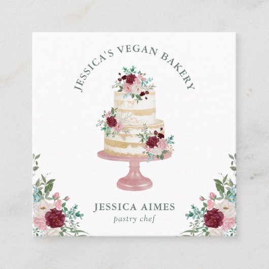 Visitekaartje bakkerijgebak (Voorkant)