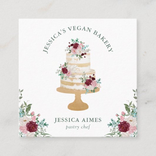 Visitekaartje bakkerijgebak (Voorkant)