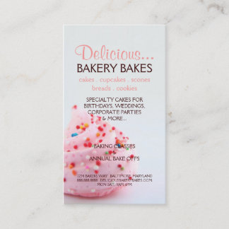 Visitekaartje | Bakkerijproducten |blauwkegel