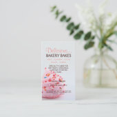 Visitekaartje | Bakkerijproducten |blauwkegel (Staand voorkant)