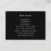 Visitekaartje balk (Achterkant)