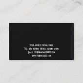 Visitekaartje bandenbedrijf (Achterkant)