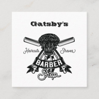 Visitekaartje Barber / Hair Stylist