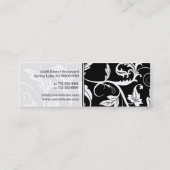 Visitekaartje Baroque Damask Skinny (Achterkant)