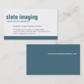 Visitekaartje Baseline Panel Slate (Voorkant / Achterkant)