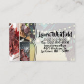 Visitekaartje Beach Sunset Palm String Lights (Voorkant)