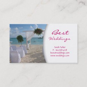 Visitekaartje Beach Wedding Planner