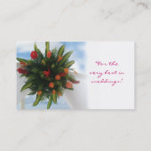 Visitekaartje Beach Wedding Planner (Achterkant)