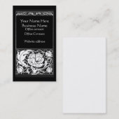 Visitekaartje Beardsley Peony (Voorkant / Achterkant)