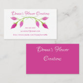 Visitekaartje BEAUTIEF ROOS (Voorkant / Achterkant)