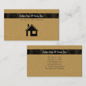 Visitekaartje Beautifull Real Estate Broker (Voorkant / Achterkant)