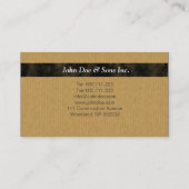 Visitekaartje Beautifull Real Estate Broker (Achterkant)