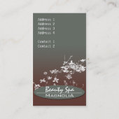 Visitekaartje - Beauty Spa (Achterkant)