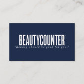 Visitekaartje Beautycounter Consultant (nr. QR) (Voorkant)