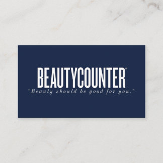 Visitekaartje Beautycounter Consultant (nr. QR)