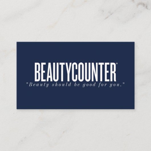 Visitekaartje Beautycounter Consultant (nr. QR)