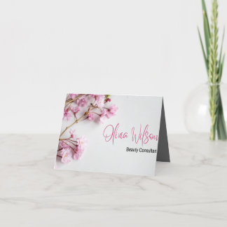 visitekaartje bedankkaart