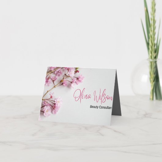 visitekaartje bedankkaart (Voorkant)