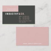 VISITEKAARTJE :: Bedrijfsmatig modern 14 (Voorkant / Achterkant)