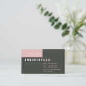 VISITEKAARTJE :: Bedrijfsmatig modern 14 (Staand voorkant)