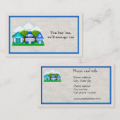 Visitekaartje Beheer van onroerend goed (Voorkant / Achterkant)