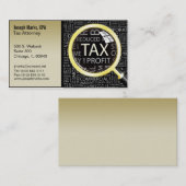 visitekaartje belastingadvocaat cpa (Voorkant / Achterkant)