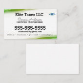 Visitekaartje belastingbedrijf (Voorkant / Achterkant)