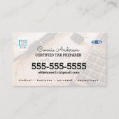 Visitekaartje belastingbedrijf (Voorkant)