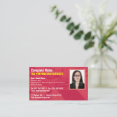 Visitekaartje belastingvoorbereiding (Preparer) Fo (Staand voorkant)